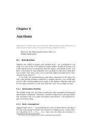 Chapter 8 Auctions