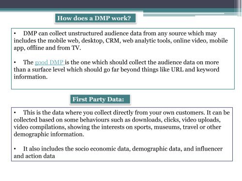 all you need to know about data management platform