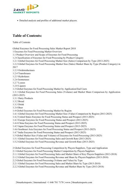 global-enzymes-for-food-processing-sales-market-report-2018-24marketreports