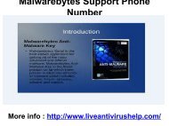 Malwarebytes Support Phone Number