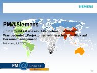 PM@Siemens Personalmanagement