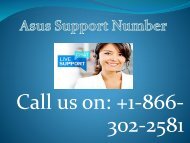 Asus Support Number