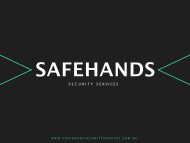 Security Guards Services & Companies Adelaide | SFHSS