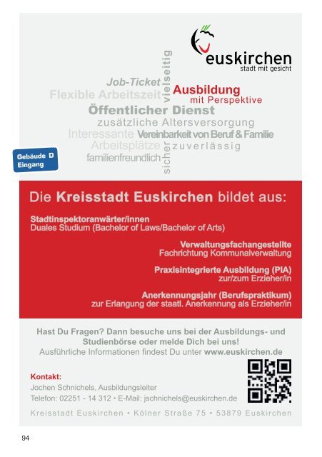 9. Ausbildungs- und Studienbörse Kreis Euskirchen 2018