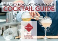 Bellavita Cocktail Guide London 2018