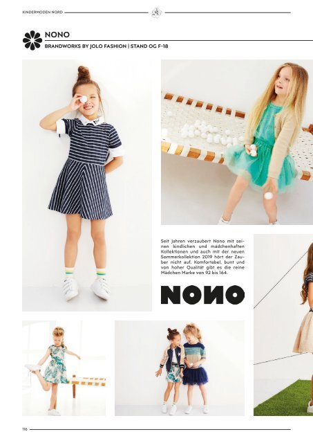 Kindermoden Nord Katalog August 2018