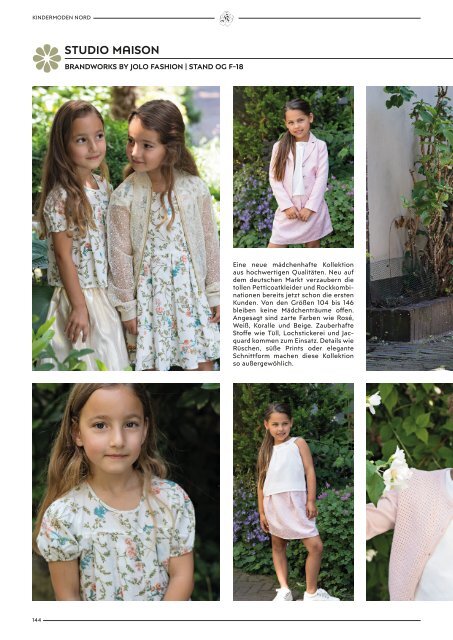 Kindermoden Nord Katalog August 2018