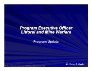 Program Executive Officer Litt l d Mi W f Program Executive Officer ...