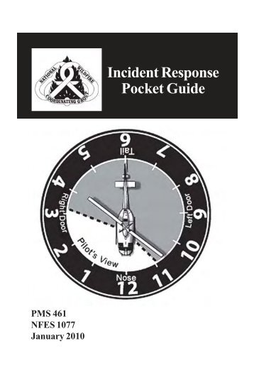 Incident Response Pocket Guide - National Wildfire Coordinating ...
