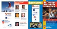 Sponsors - Sports Medicine Australia