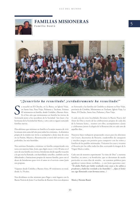 Sociedad San Juan – Anuario 2018