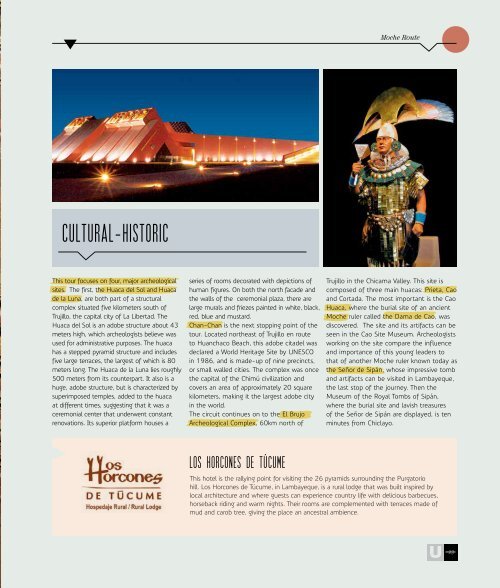 UJ #3 - Peru: A luxury destination