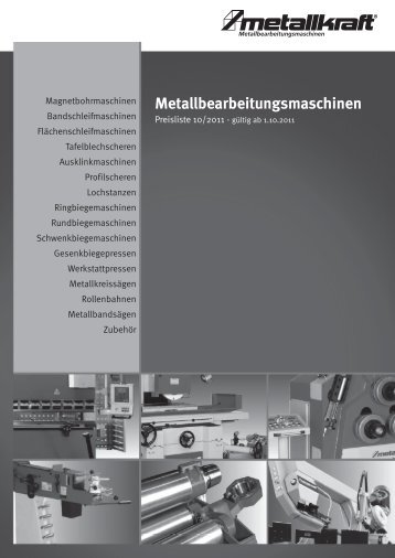 Metallbearbeitungsmaschinen - Metallkraft