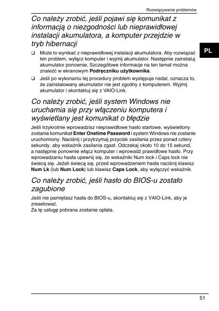 Sony VGN-NR32S - VGN-NR32S Guide de d&eacute;pannage Roumain