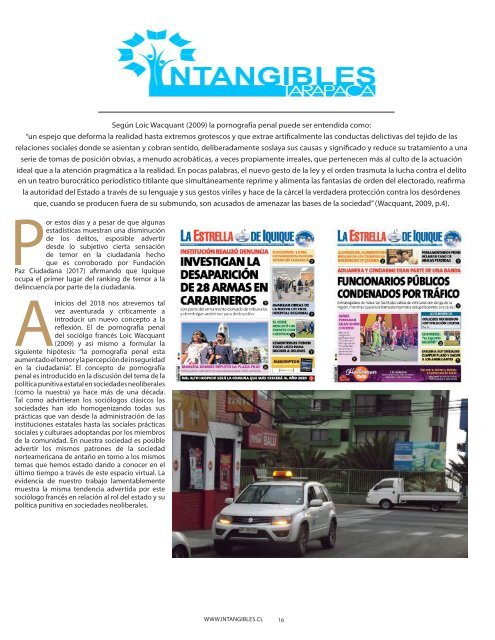 Revista Intangibles Tarapacá Edición Especial