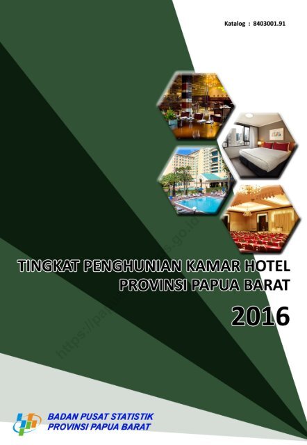 Tingkat Penghunian Kamar Hotel Provinsi Papua Barat 2016_2