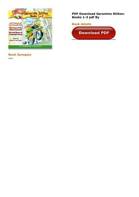 Geronimo Stilton Books 13