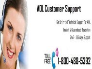 How To Find  AOL Customer Support? 1-800-488-5392 Toll-Free
