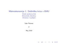 Makroekonomija 1 - Ekonomska fakulteta Univerze v Ljubljani ...