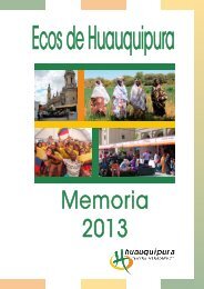 Revista Ecos Huauquipura 2013