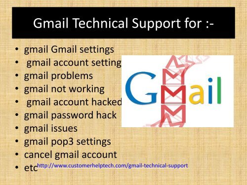 Gmail Technical Support