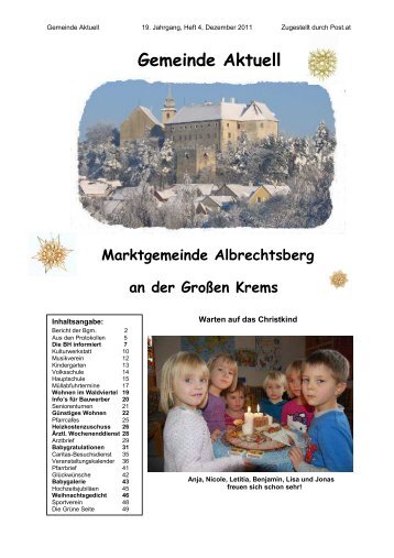 (7,72 MB) - .PDF - Marktgemeinde Albrechtsberg an der großen Krems