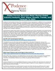 Strategic Analysis of the Top Companies Investments in Global Ferrous Recycled Metal Market