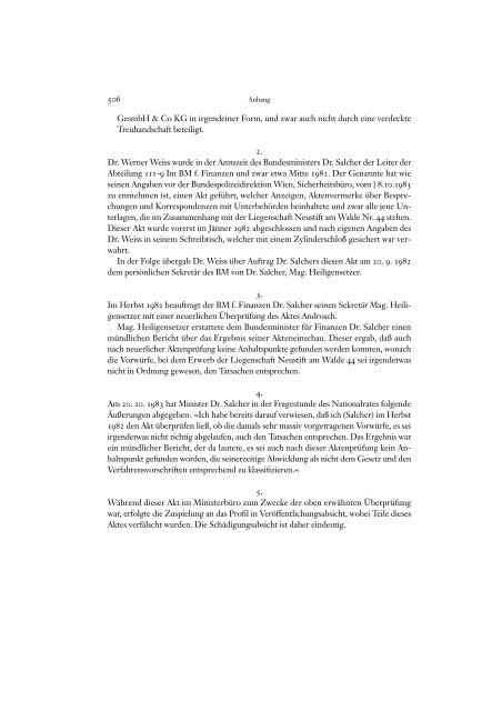 Artikel Herbert Schachter - Hannes Androsch