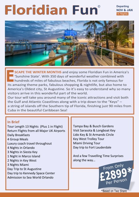 Travelling Time 2019-2020 Brochure