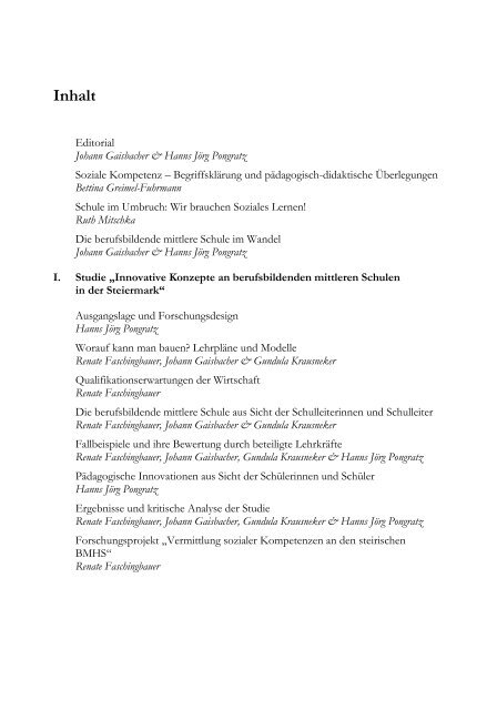 Editorial - Pädagogische Hochschule Steiermark