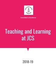 Teaching and Learning Staff Booklet