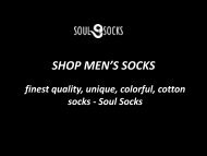 SHOP MEN’S SOCKS