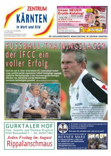 Ausgabe 07.2006 (PDF-Format, ca. 1,6 MB - Zentrum Kärnten in ...