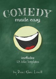 [PDF] Download Comedy Made Easy: includes 123 Joke Templates Full