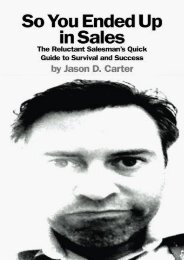 Download PDF So You Ended Up in Sales: The Reluctant Salesman s Quick Guide to Survival and Success Online