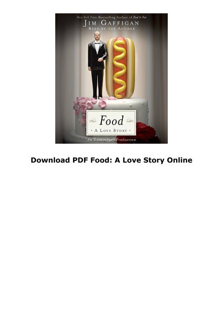 Download PDF Food: A Love Story Online