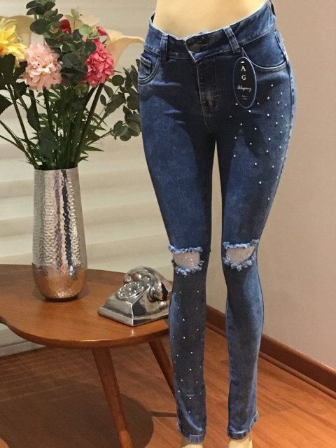 Jean con brillos