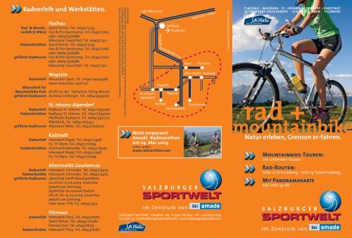 Mountainbike-Karte „Pongau“ – setzen Sie drauf! - Salzburger ...