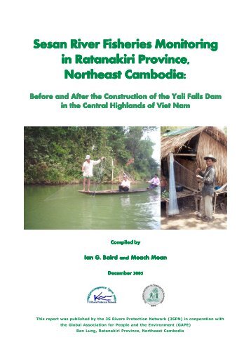 Sesan River Fisheries Monitoring in Ratanakiri Province, Northeast ...