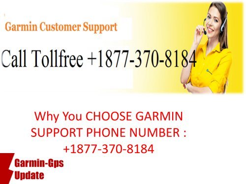 Why You CHOOSE GARMIN Customer Service PHONE NUMBER