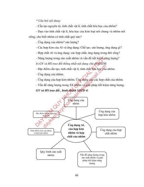 PHÁT TRIỂN NĂNG LỰC VẬN DỤNG KIẾN THỨC CHO HỌC SINH THÔNG QUA DẠY HỌC TÍCH HỢP CHƯƠNG 6, 7 PHẦN KIM LOẠI - HOÁ HỌC LỚP 12