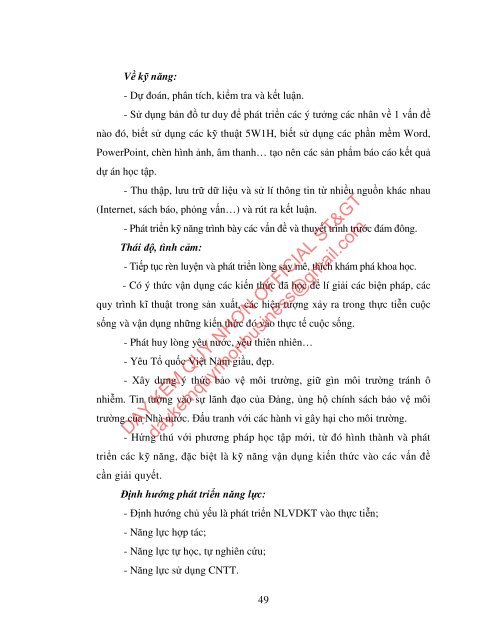 PHÁT TRIỂN NĂNG LỰC VẬN DỤNG KIẾN THỨC CHO HỌC SINH THÔNG QUA DẠY HỌC TÍCH HỢP CHƯƠNG 6, 7 PHẦN KIM LOẠI - HOÁ HỌC LỚP 12