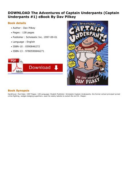 captain underpants publisher