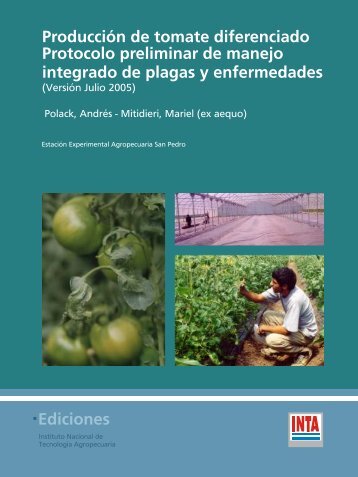 Ediciones Producción de tomate diferenciado Protocolo ... - INTA