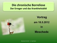 Vortrag in Meschede am 18.5.2012 über die - Dr. med. Petra Hopf ...