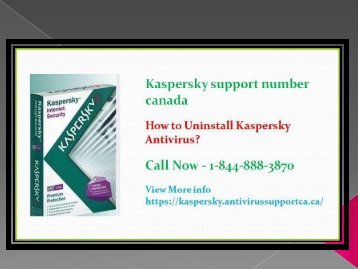 How to Uninstall Kaspersky Antivirus