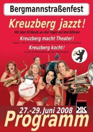 Kreuzberg jazzt! Kreuzberg jazzt! - Kiez und Kultur eV