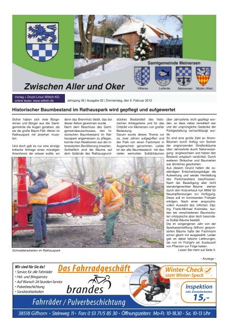 Zwischen Aller und Oker - Samtgemeinde Meinersen