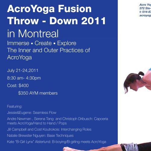Acro Yoga Fusion Throwdown