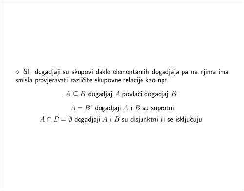 Statistika (za biologe, 2.dio) - Pmf